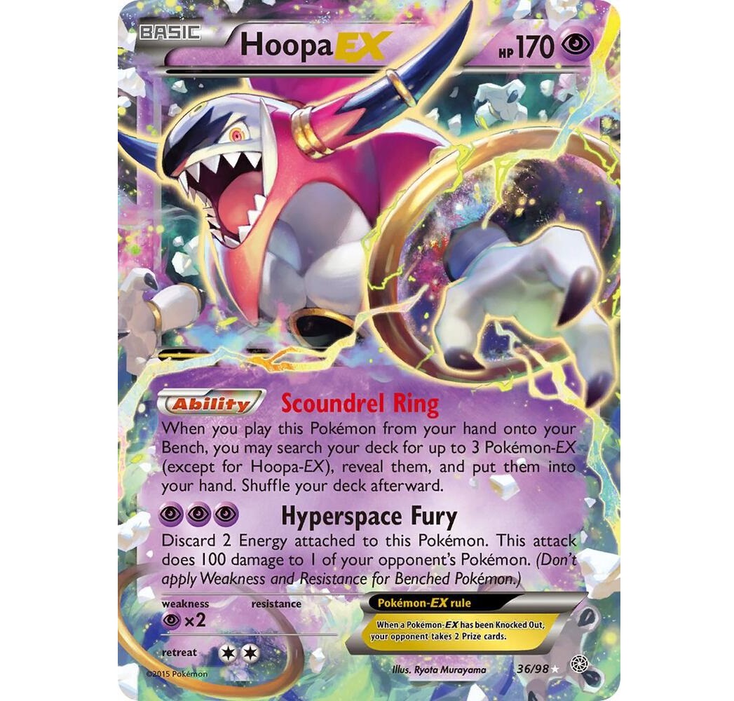 (TCG) – Hoopa EX – 36/98 (TCG) – Hoopa EX – 36/98