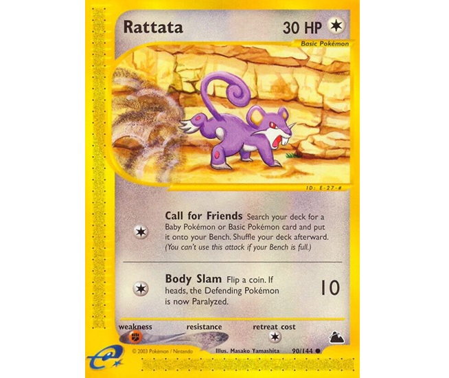 (TCG) – Rattata – 90/144 (TCG) – Rattata – 90/144