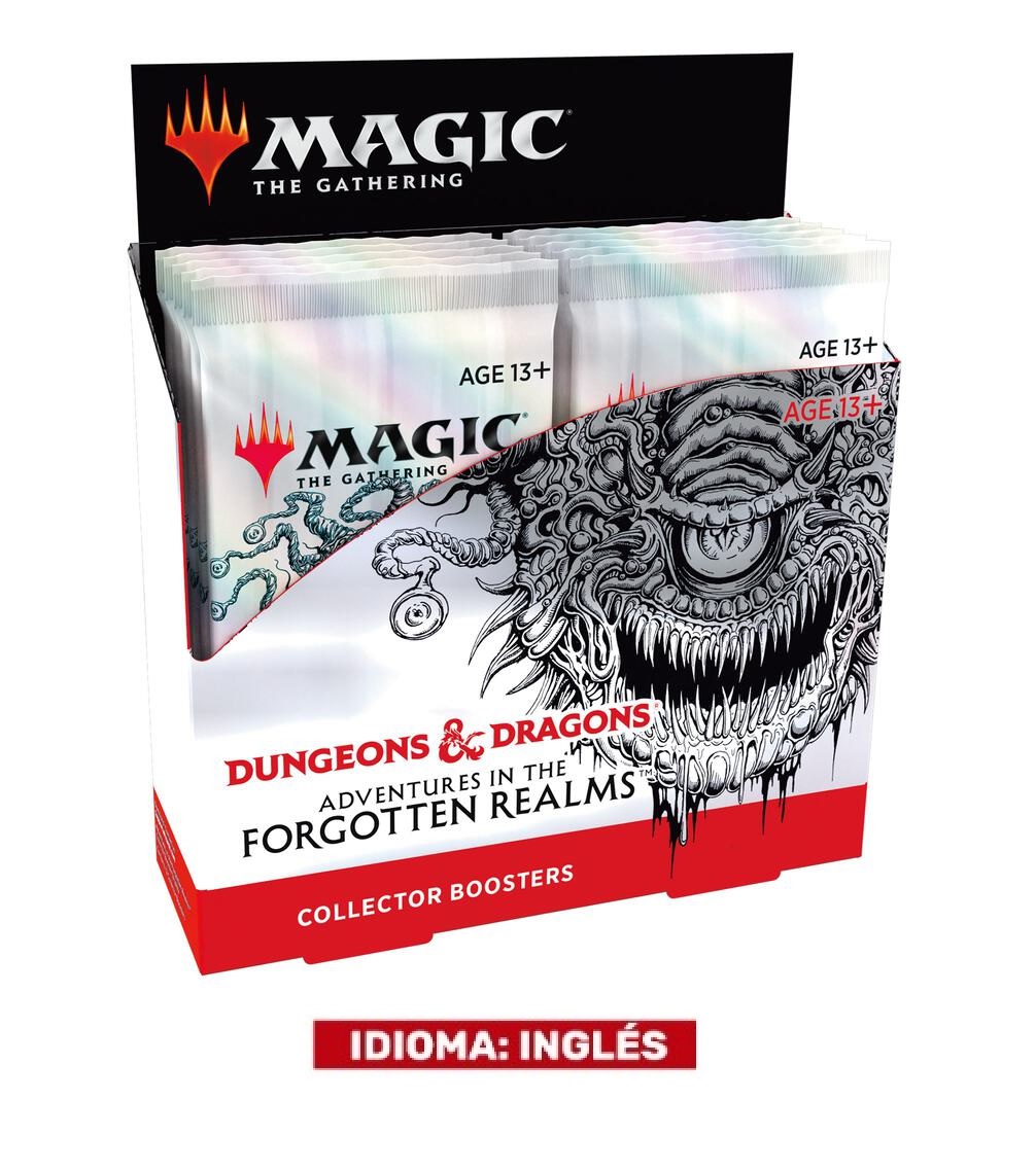 (TCG) – MTG Adventures in the Forgotten Realms – Collector Booster Display – INGLES (TCG) – MTG Adventures in the Forgotten Realms – Collector Booster Display – INGLES